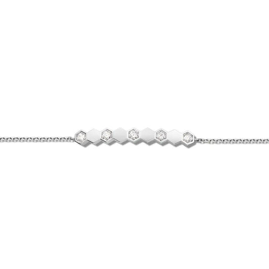 [Everoly JW] BEE LOVE ARMBAND DIAMANT 