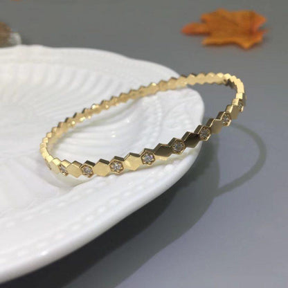 [Everoly JW] BEE LOVE GOLD DIAMANT ARMBAND 