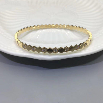 [Everoly JW] BEE LOVE GOLD DIAMANT ARMBAND 