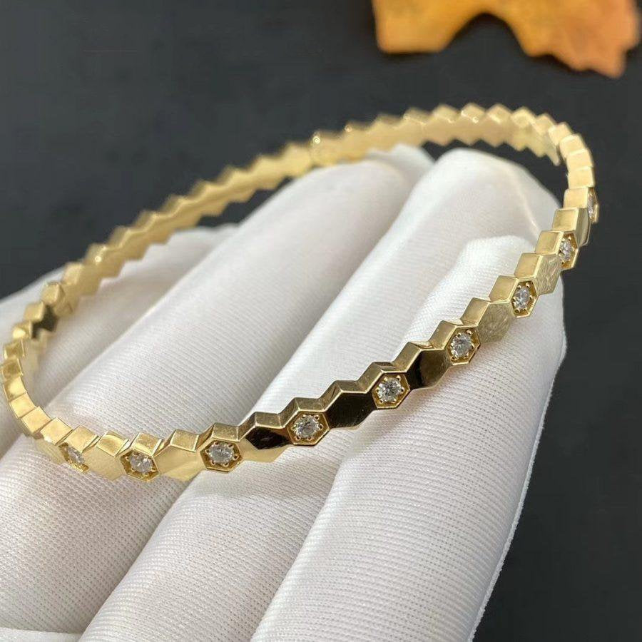 [Everoly JW] BEE LOVE GOLD DIAMANT ARMBAND 