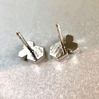 [Olivia JW]BEE LOVE SILVER DIAMOND EARRINGS