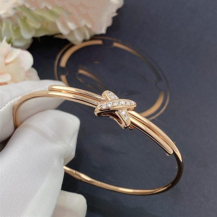 [Everoly JW]JEUX DE ARMBAND ROTGOLD DIAMANTEN
