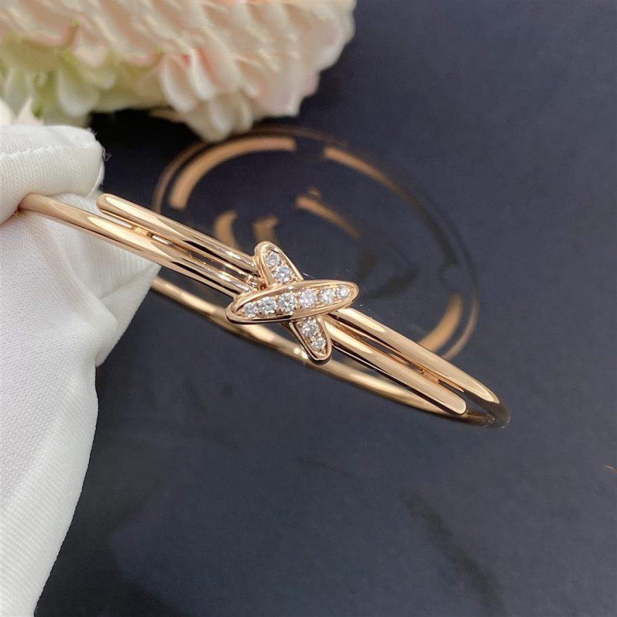 [Everoly JW]JEUX DE ARMBAND ROTGOLD DIAMANTEN
