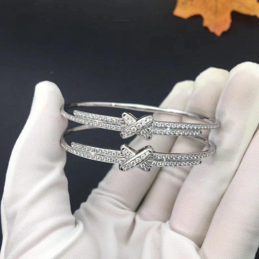 [Everoly JW]JEUX DE BRACELET DIAMONDS SILVER