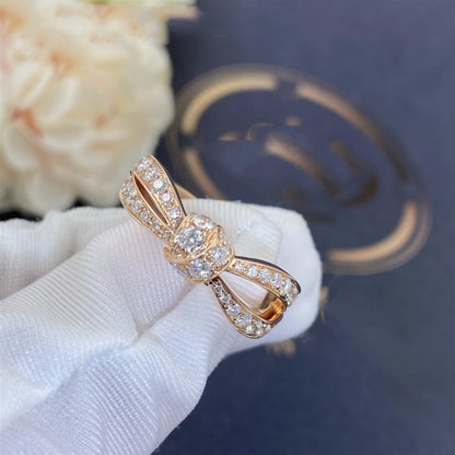 [Olivia JW]LIENS PINK GOLD DIAMOND RING