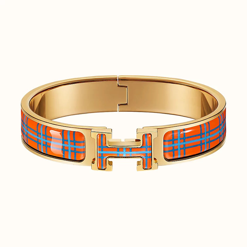 [エバロリー JW]H タータンブレスレット 12mm