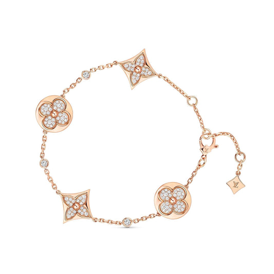 [Everoly JW]Stern und Sonne 4 Motive Gold Diamanten Armband