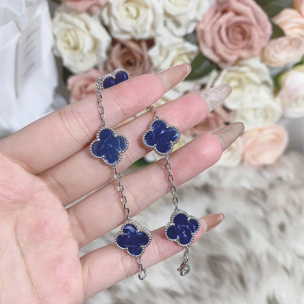 [Everoly JW] CLOVER 5 MOTIF PIETERSITE BRACELET COLLECTION