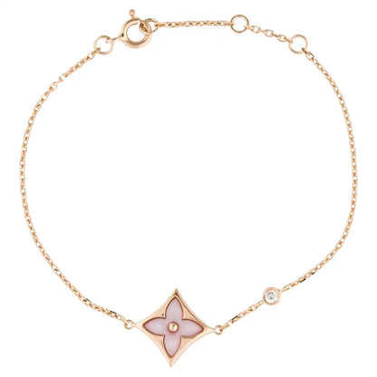 [Everoly JW]STAR 1 DIAMOND PINK GOLD BRACELET