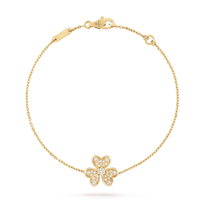 [Olivia JW]FRIVOLE GOLD FLOWER DIAMOND BRACELET