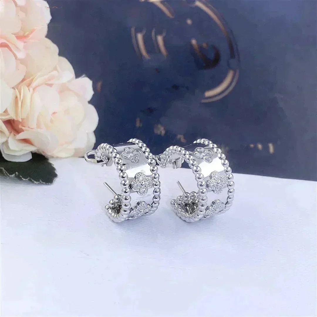 [Olivia JW]PERLEE DIAMOND EARRINGS