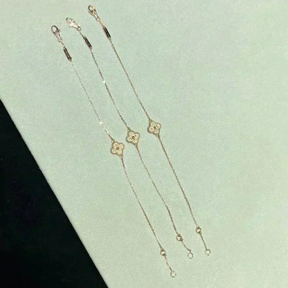 [Olivia JW]CLOVER SINGLE FLOWER BRACELET