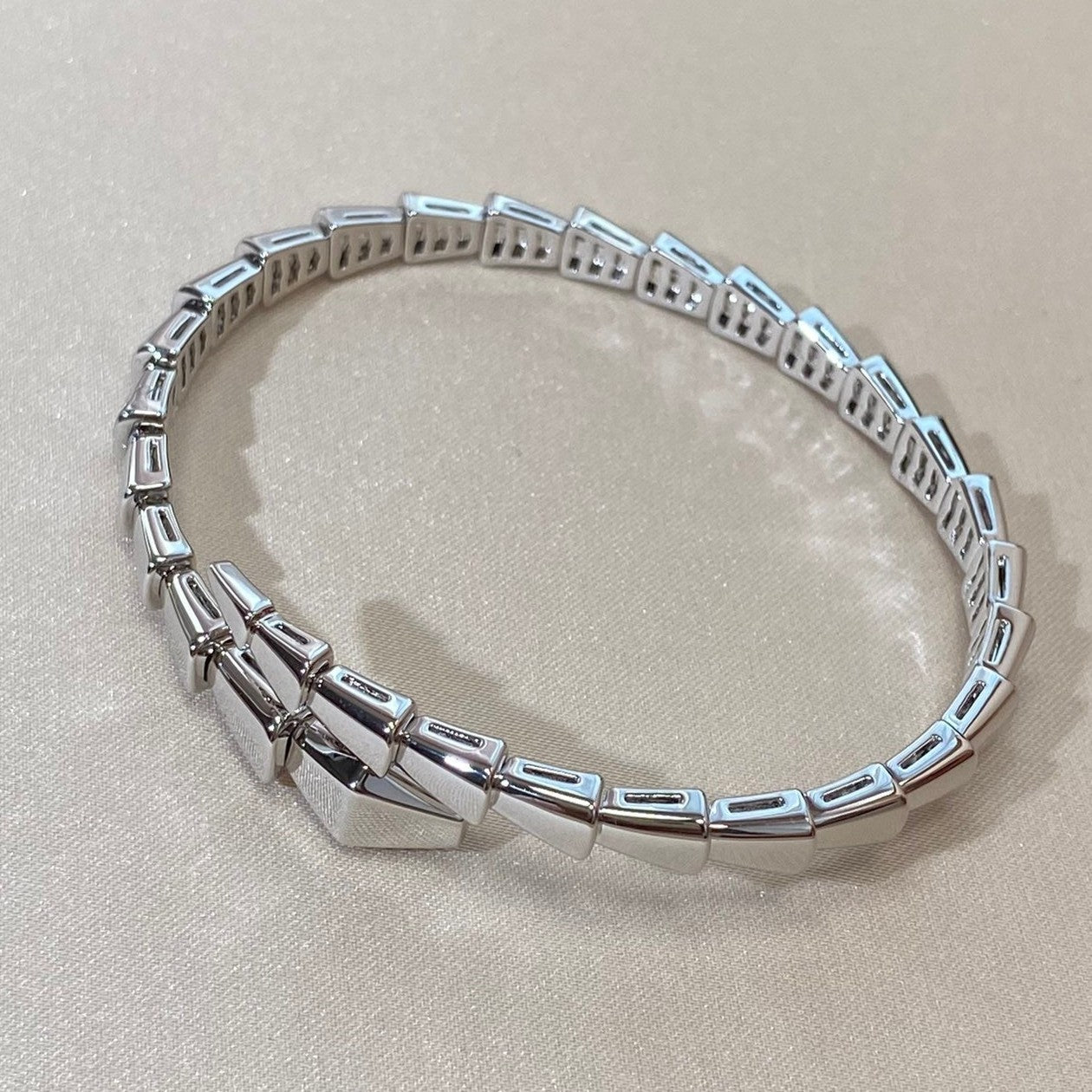 [OLIVIA]SERPENTI VIPER SILVER BRACELET