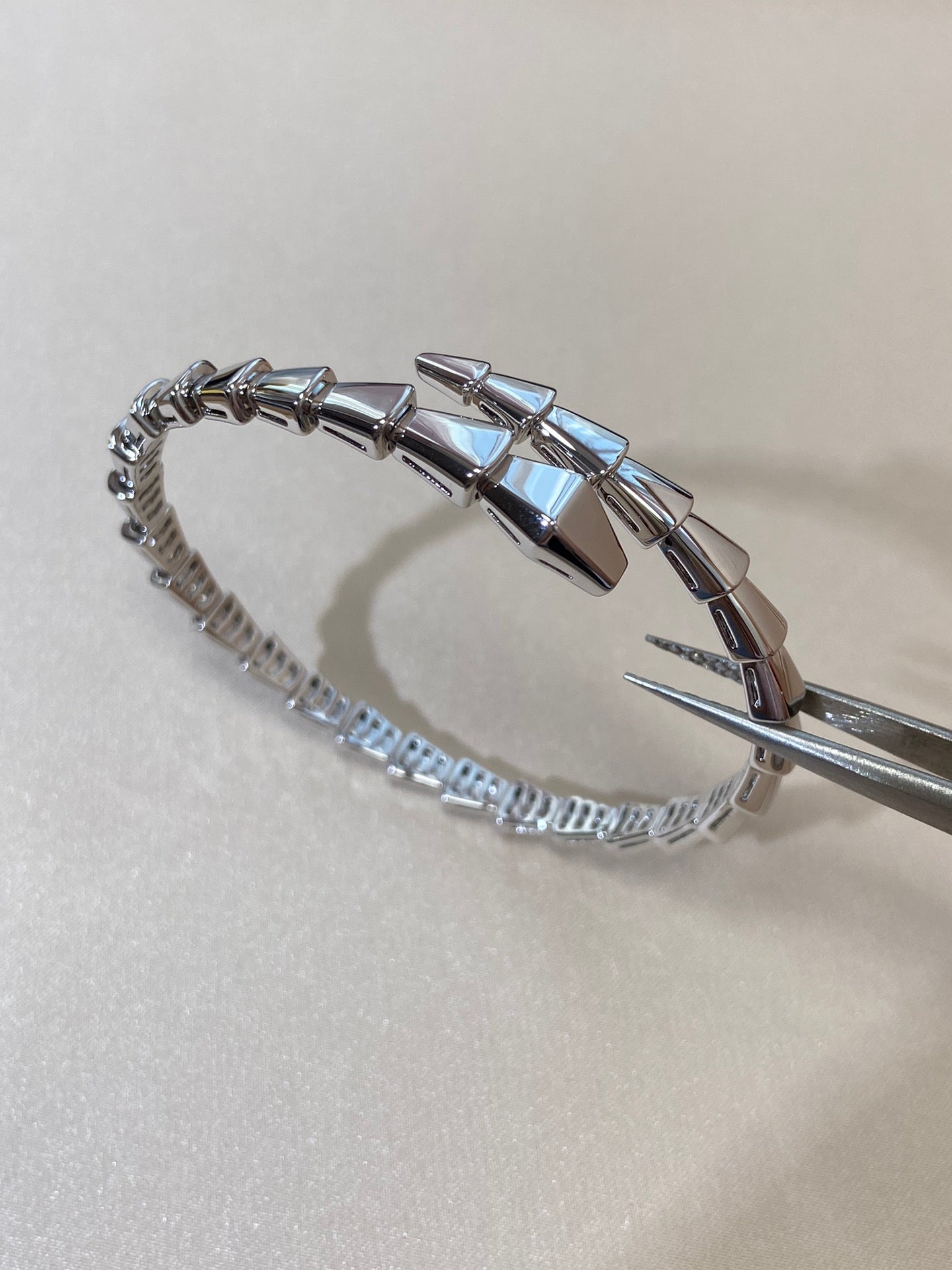 [OLIVIA]SERPENTI VIPER SILVER BRACELET