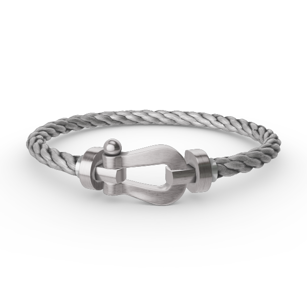 [Everoly JW]FORCE GROSSES HUFEISENARMBAND OHNE DIAMANT SILBER