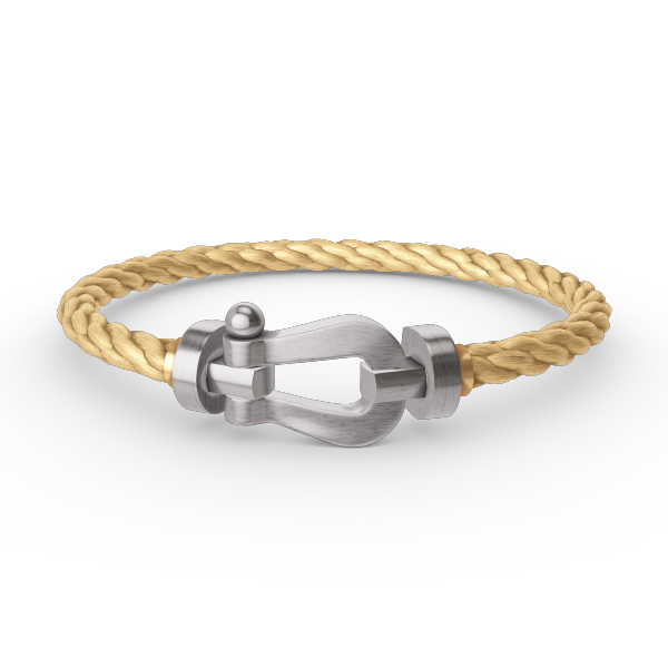 [Everoly JW]FORCE GROSSES HUFEISENARMBAND OHNE DIAMANT SILBER