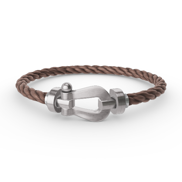 [Everoly JW]FORCE GROSSES HUFEISENARMBAND OHNE DIAMANT SILBER