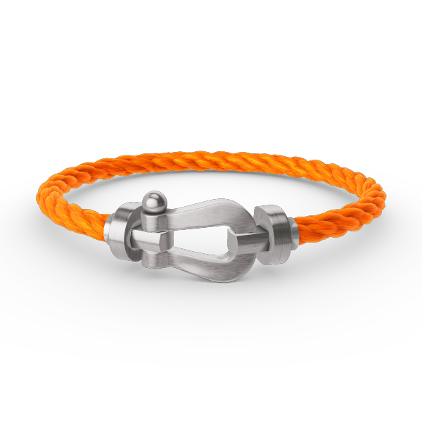 [Everoly JW]FORCE GROSSES HUFEISENARMBAND OHNE DIAMANT SILBER