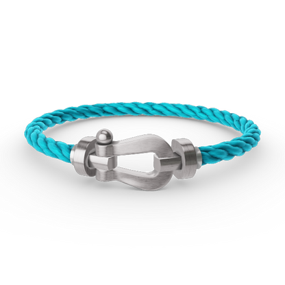 [Everoly JW]FORCE GROSSES HUFEISENARMBAND OHNE DIAMANT SILBER