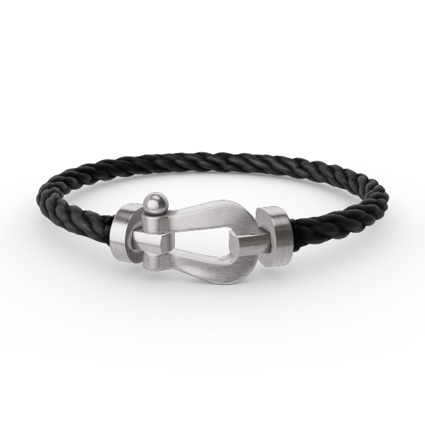 [Everoly JW]FORCE GROSSES HUFEISENARMBAND OHNE DIAMANT SILBER