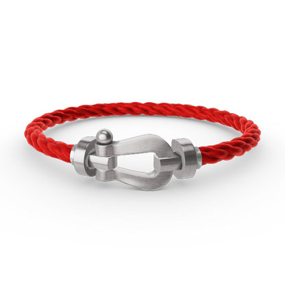 [Everoly JW]FORCE GROSSES HUFEISENARMBAND OHNE DIAMANT SILBER