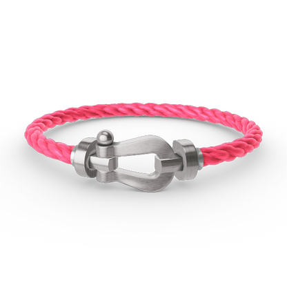 [Everoly JW]FORCE GROSSES HUFEISENARMBAND OHNE DIAMANT SILBER