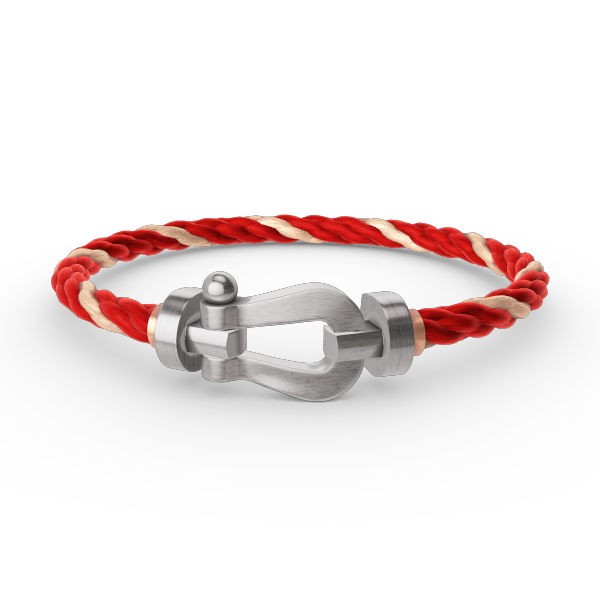 [Everoly JW]FORCE GROSSES HUFEISENARMBAND OHNE DIAMANT SILBER
