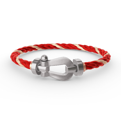 [Everoly JW]FORCE GROSSES HUFEISENARMBAND OHNE DIAMANT SILBER