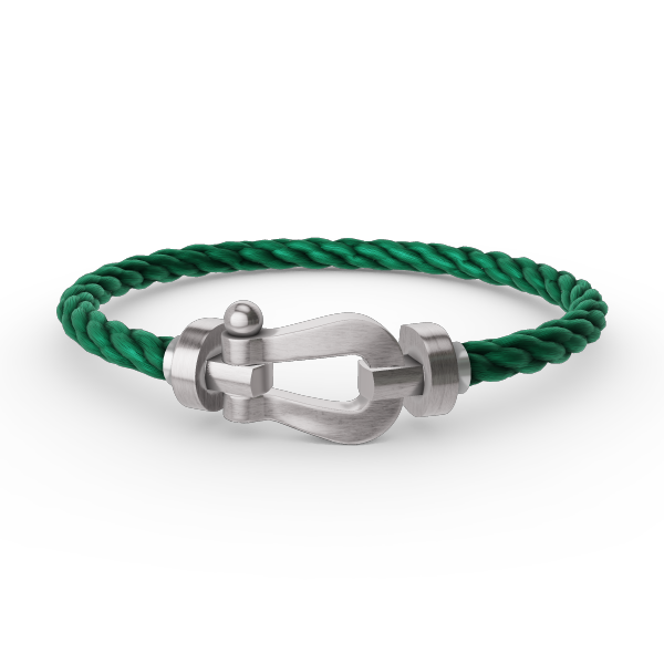 [Everoly JW]FORCE GROSSES HUFEISENARMBAND OHNE DIAMANT SILBER