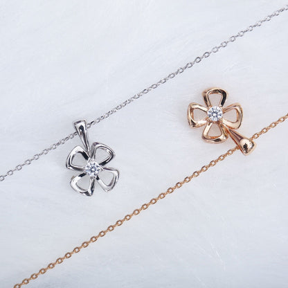 [OLIVIA]FIOREVER NECKLACE DIAMOND CENTER