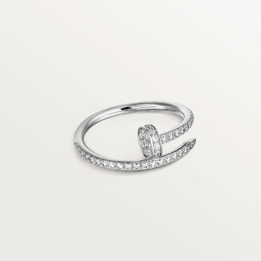 [Olivia JW]JUSTE RING 1.8MM SILVER DIAMONDS