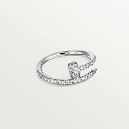 [Olivia JW]JUSTE RING 1.8MM SILVER DIAMONDS
